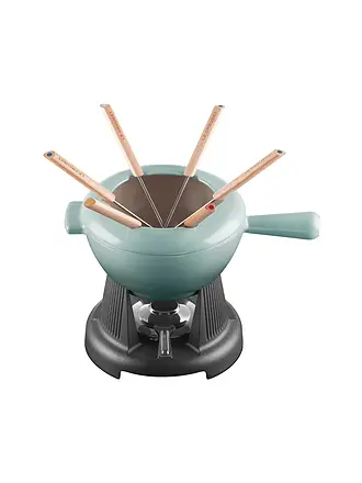 LE CREUSET | Fondue Set MODE Meringue | hellgrau